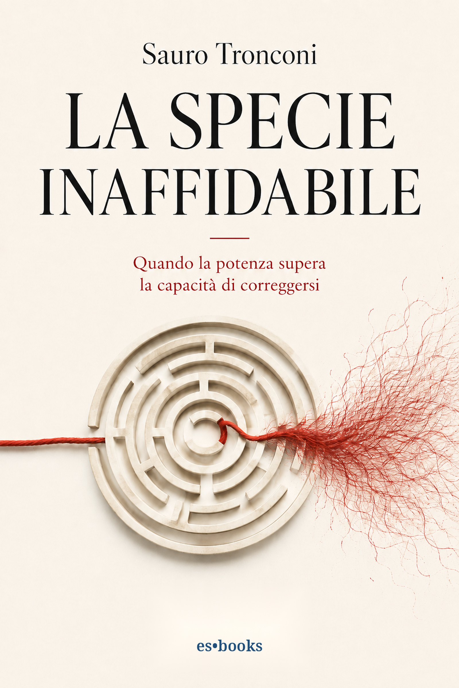 La specie inaffidabile — copertina italiana